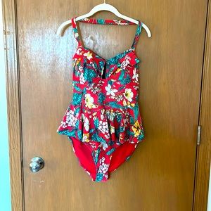 Forever 21, Halter One-Piece Bathing Suit